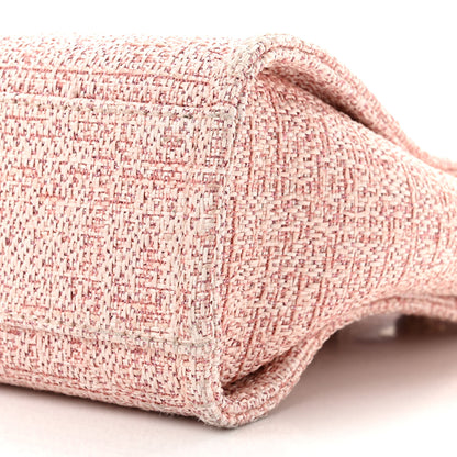 Chanel Lurex Boucle Mini Deauville Tote Pink 10 of 10