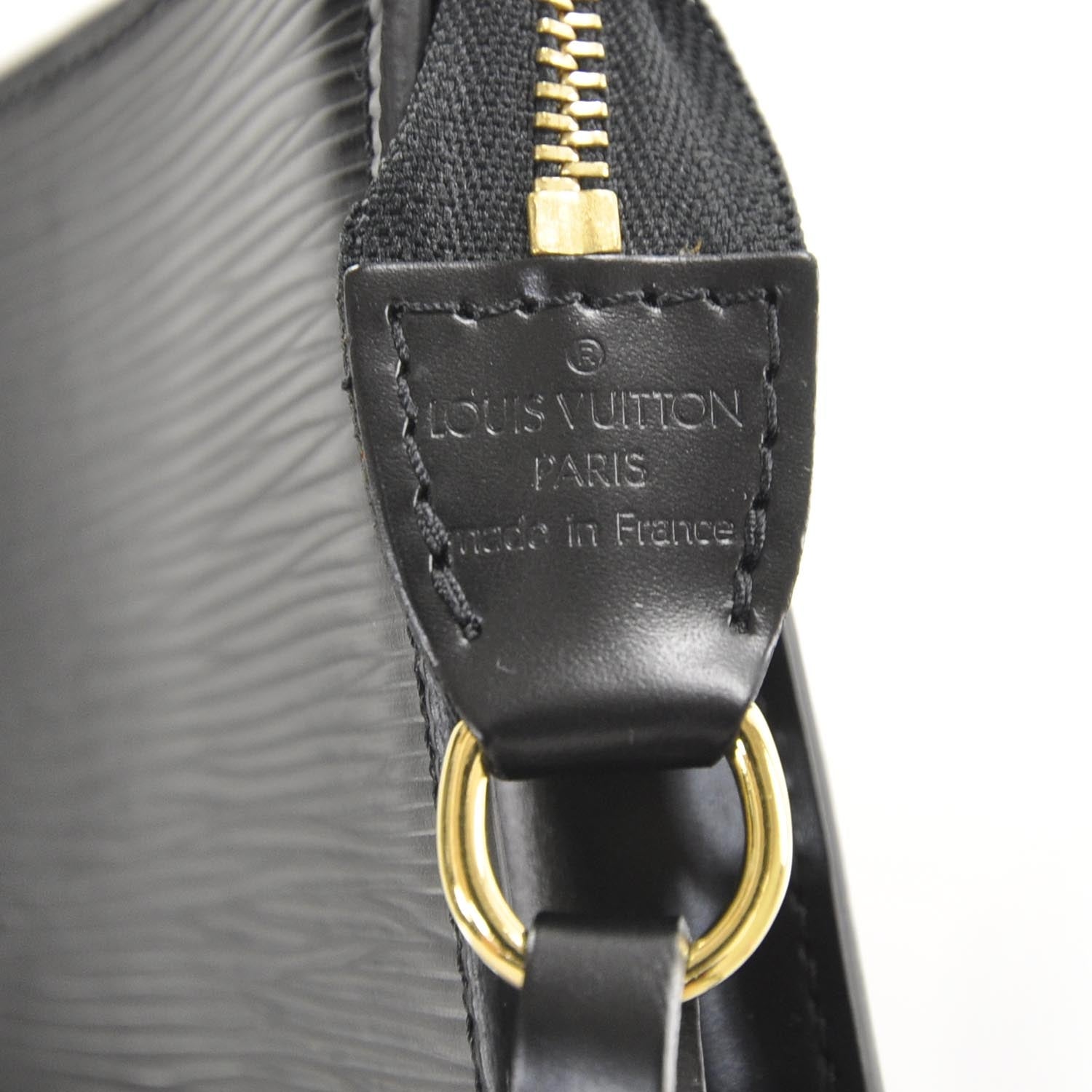 Louis Vuitton Epi Pochette Accessories 24 Black 7 of 7