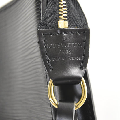 Louis Vuitton Epi Pochette Accessories 24 Black 7 of 7