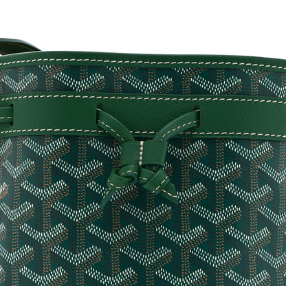 Goyard Goyardine Petit Flot Bucket Bag PM Green 8 of 10