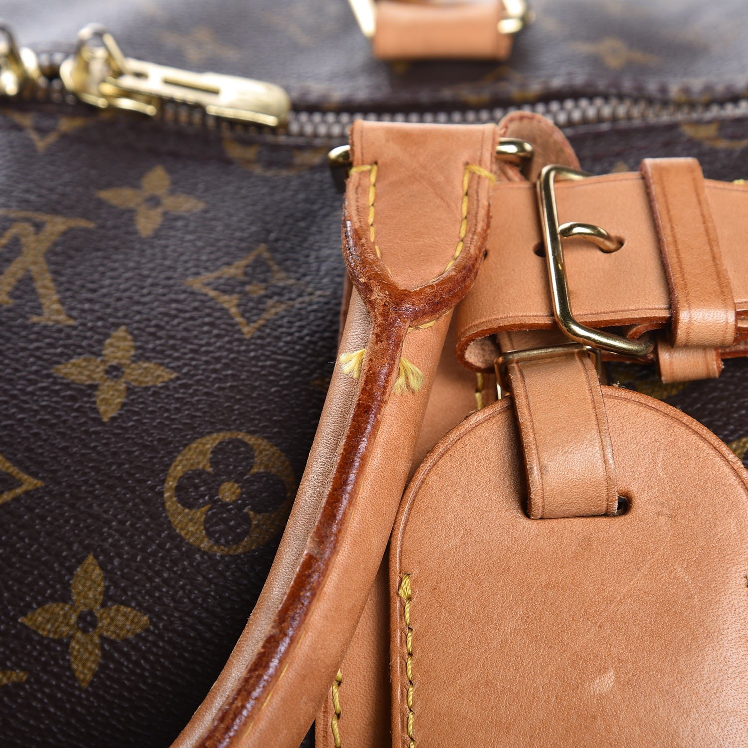 Louis Vuitton Monogram Keepall Bandouliere 55 14 of 21