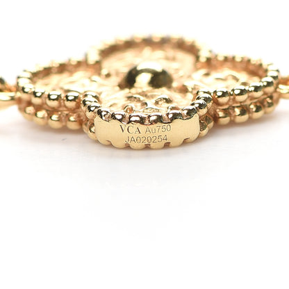 Van Cleef & Arpels 18K Yellow Gold 20 Motifs Vintage Alhambra Necklace 5 of 7