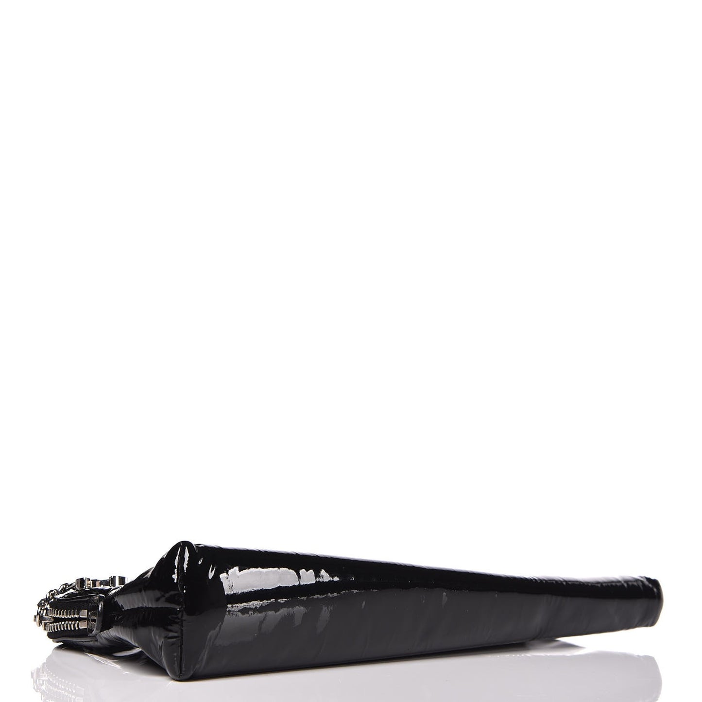 Vinyl Clutch Black