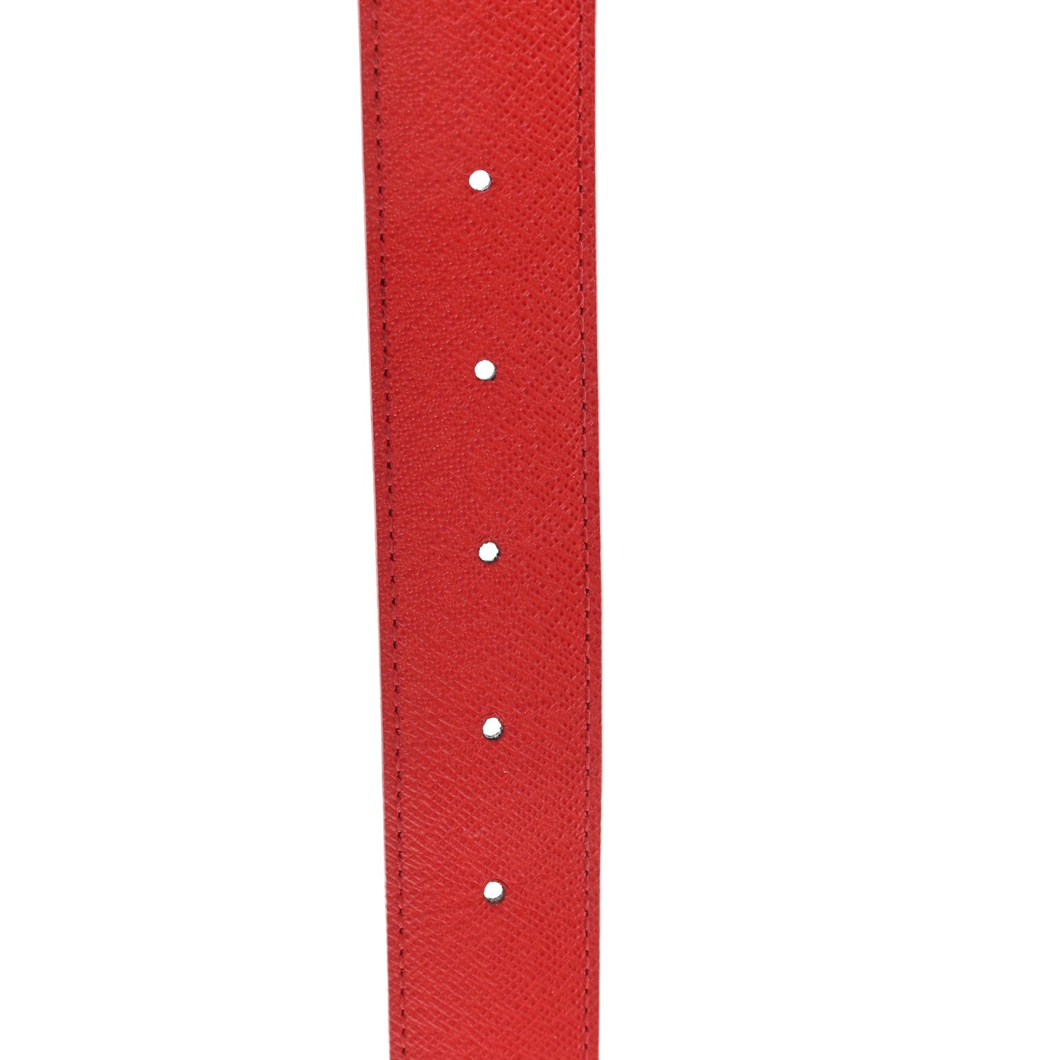 Louis Vuitton Monogram 30mm LV Initiales Reversible Belt 80 32 Coquelicot 4 of 5