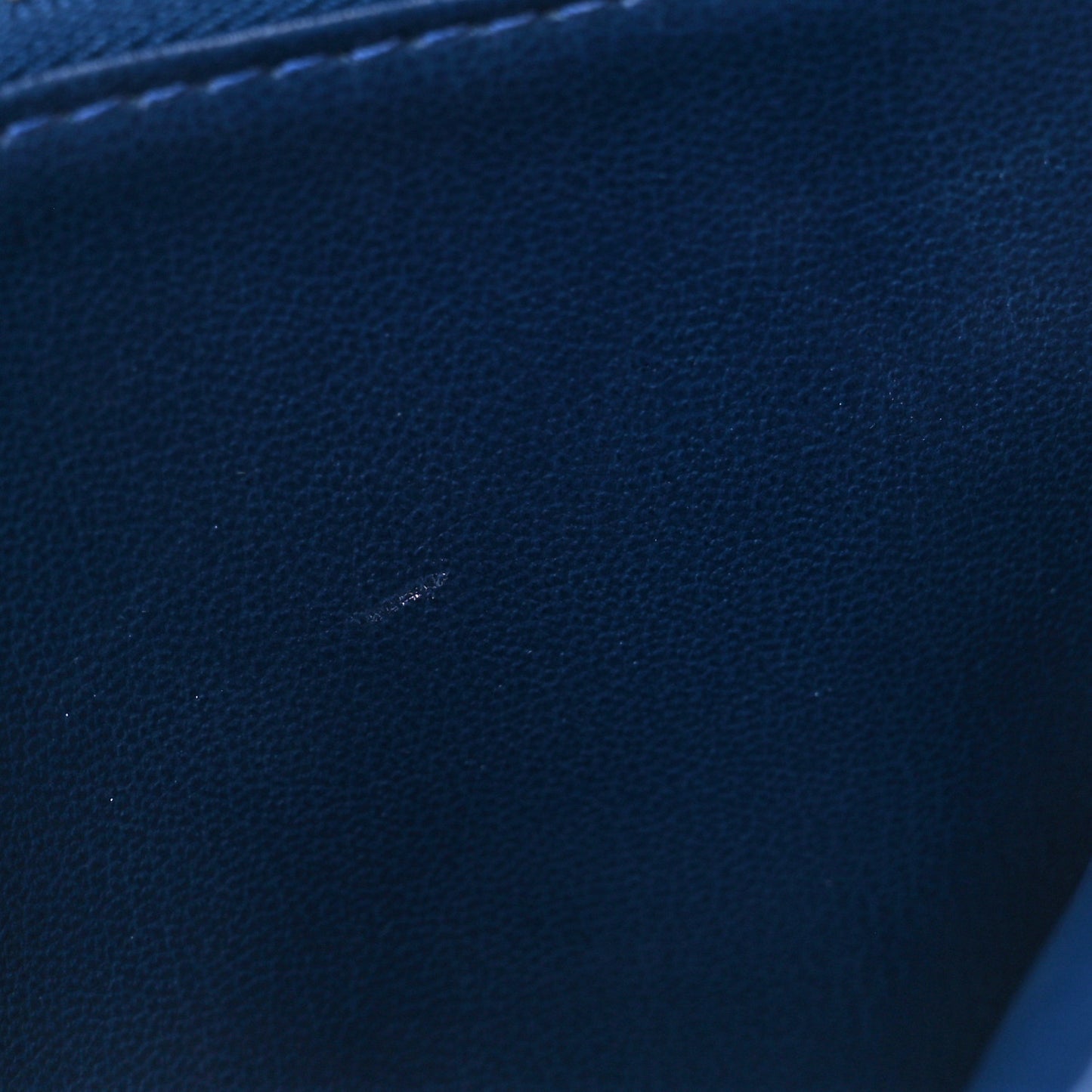 Lambskin Embossed Monogram Coussin PM Navy