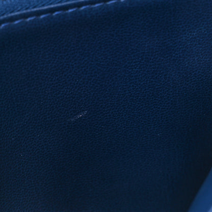 Louis Vuitton Lambskin Embossed Monogram Coussin PM Navy 11 of 11