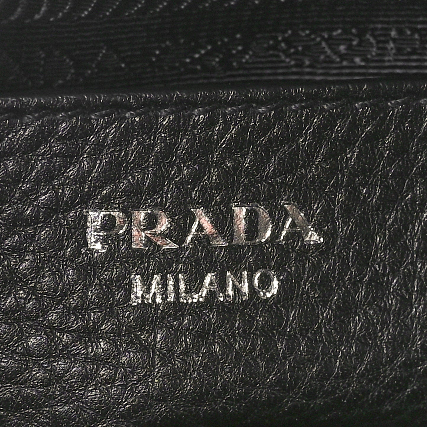 Vitello Daino Bowling Bag Black