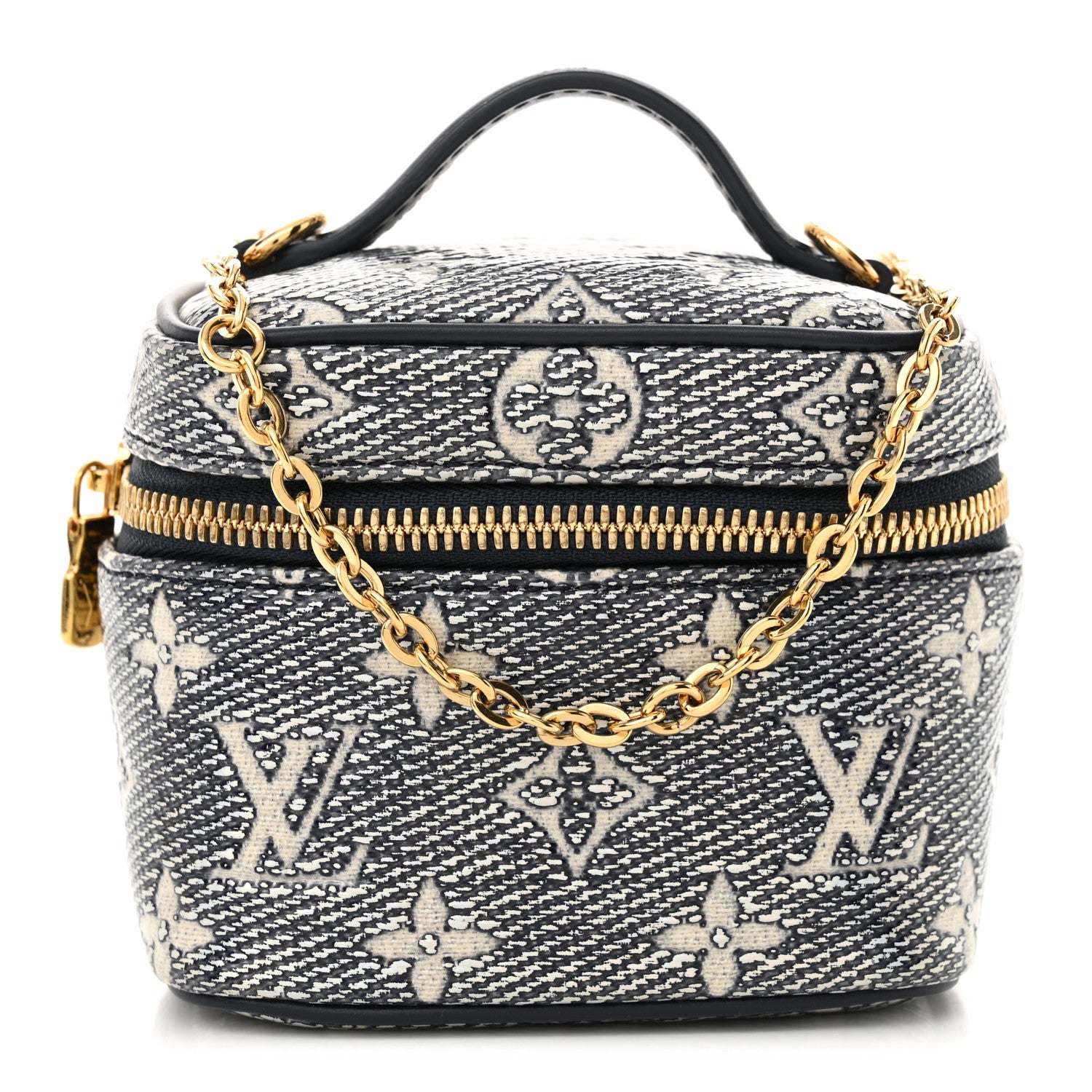 Louis Vuitton Monoglam Micro Vanity Blue 1 of 10