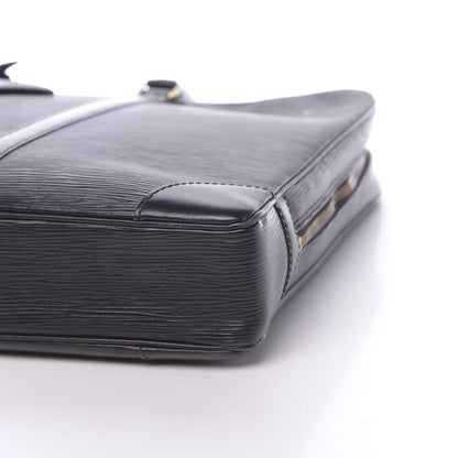 Louis Vuitton Epi Porte-Documents Voyage Briefcase Black 11 of 12