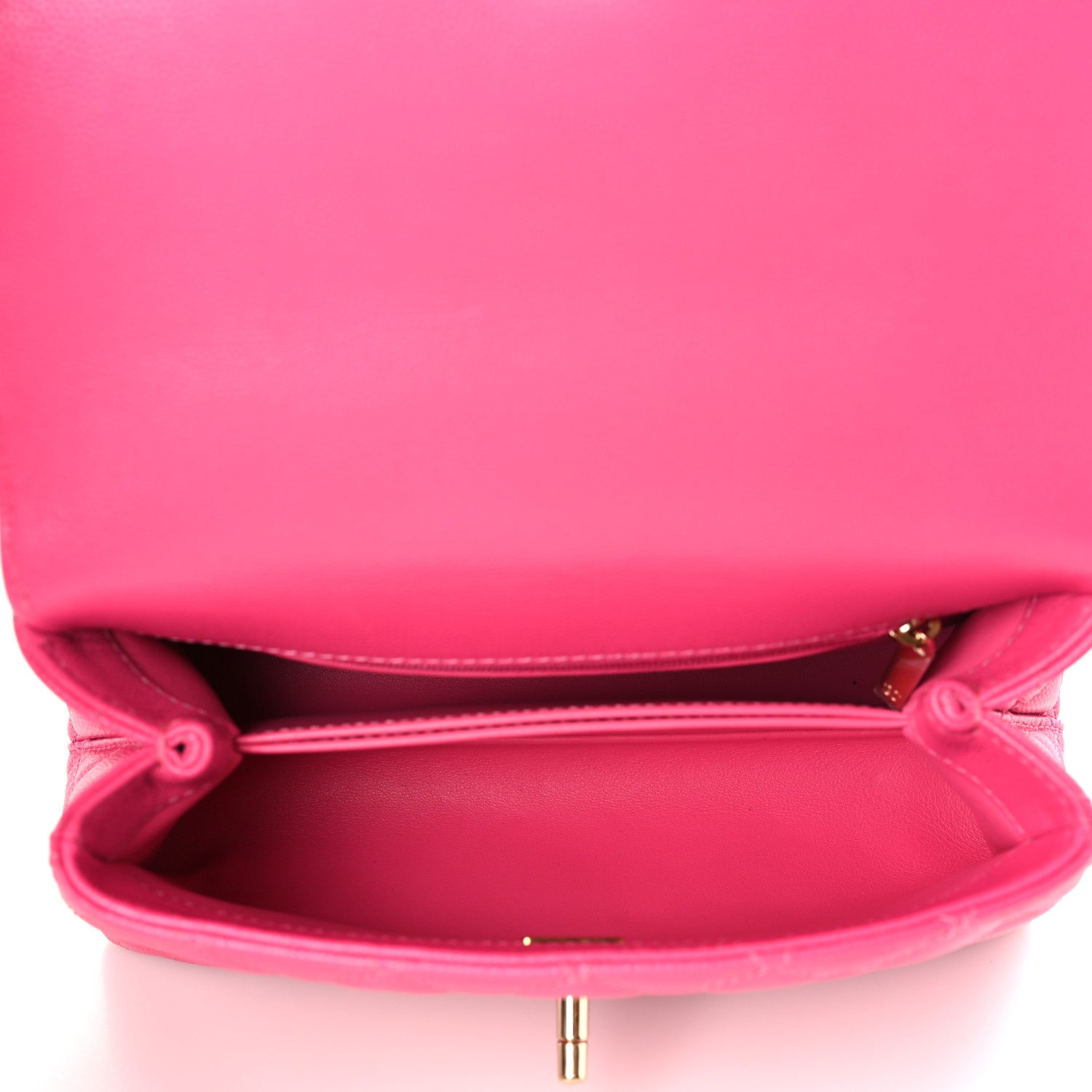 Chanel Caviar Quilted Mini Coco Handle Flap Rose 5 of 9