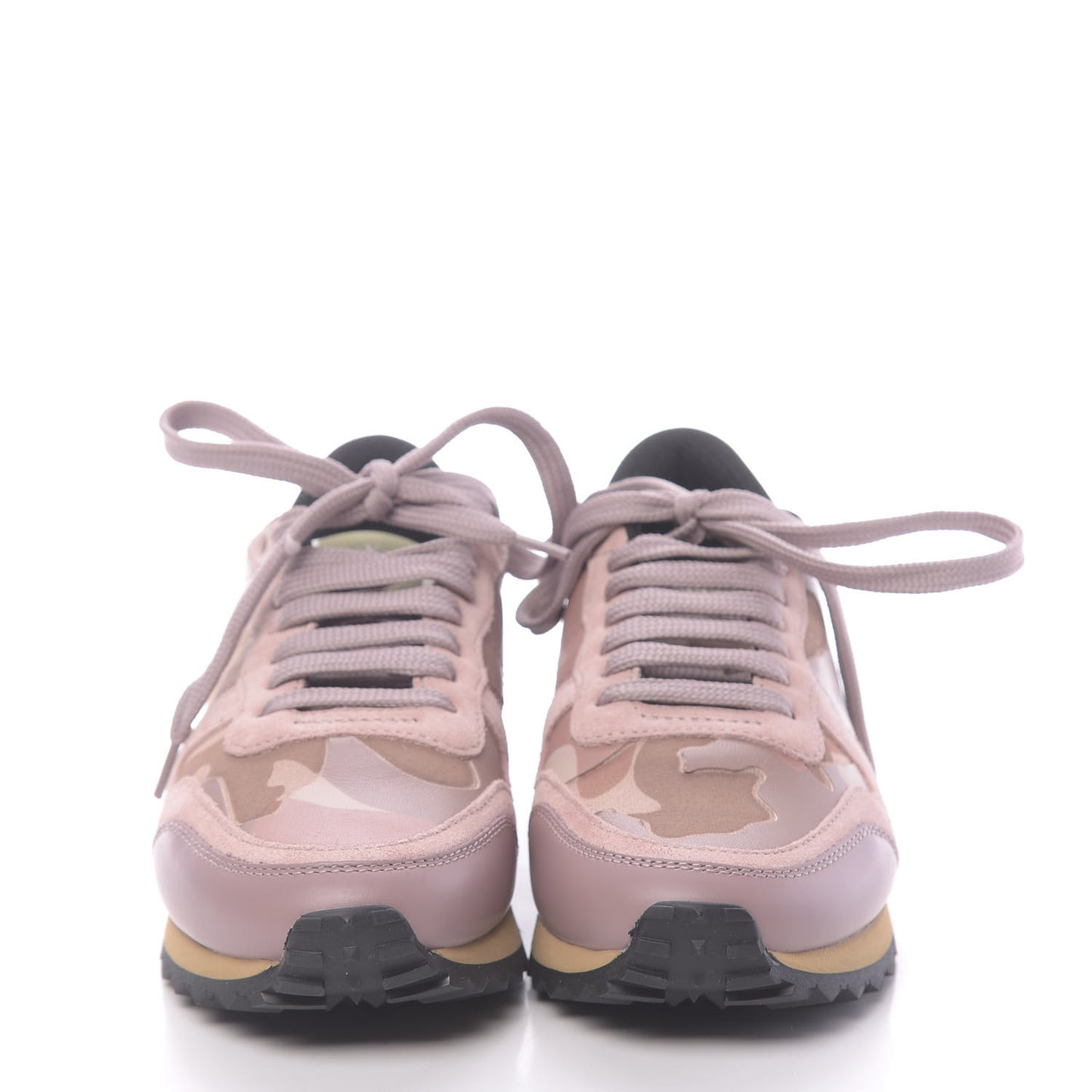 Nappa Suede Camouflage Womens Rockrunner Sneakers 35.5 Multicolor