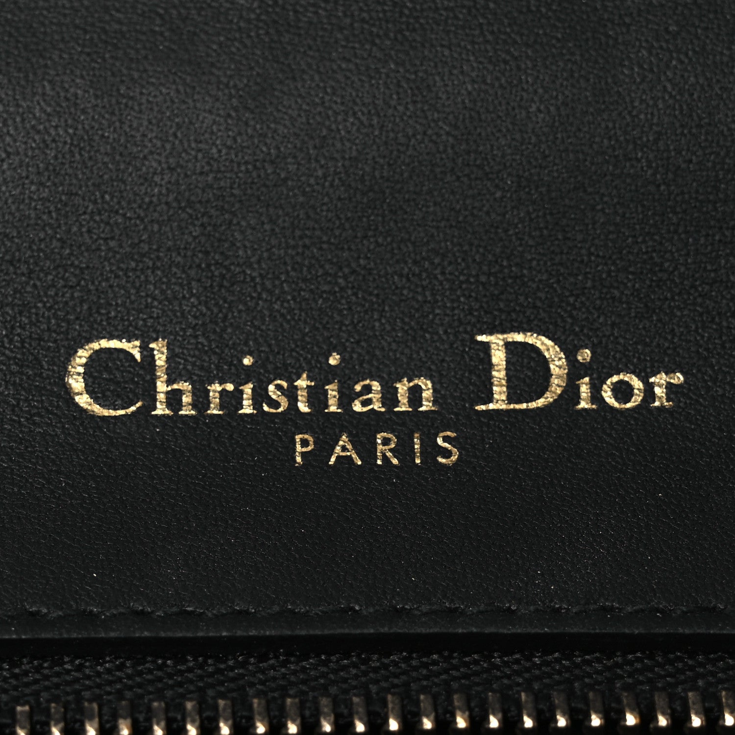 Christian Dior Lambskin Studded Medium Diorama Flap Bag Black 5 of 11