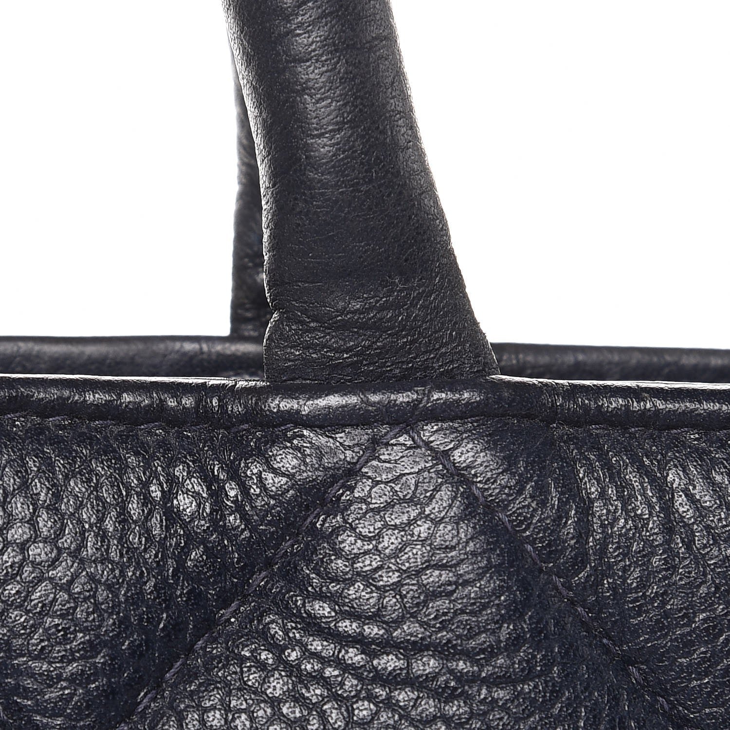 Chanel Caviar Quilted Medallion Tote Navy 13 of 22