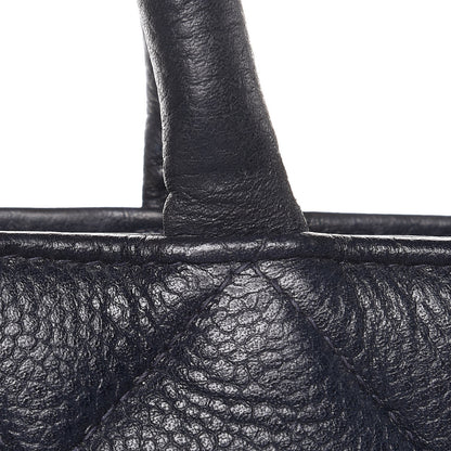 Chanel Caviar Quilted Medallion Tote Navy 13 of 22