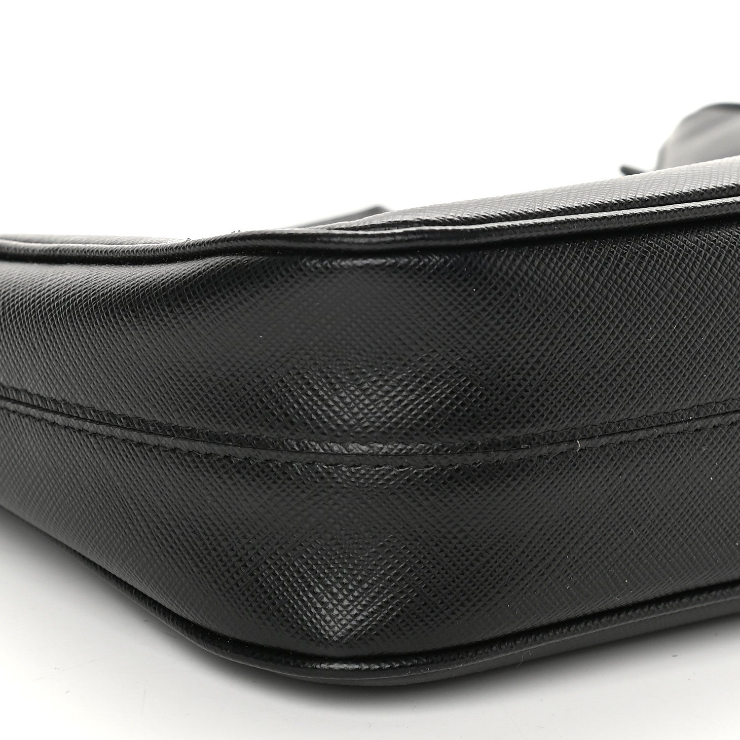 Prada Saffiano Lux Re-Edition 2005 Shoulder Bag Black 11 of 11