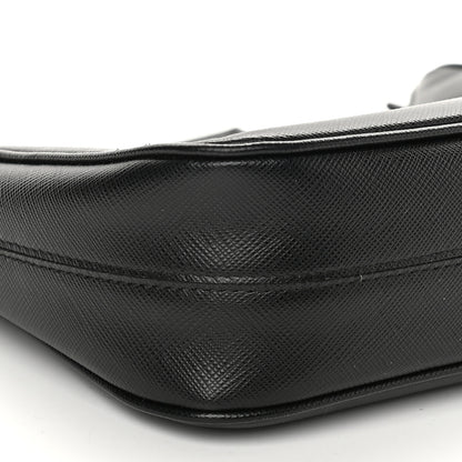 Prada Saffiano Lux Re-Edition 2005 Shoulder Bag Black 11 of 11