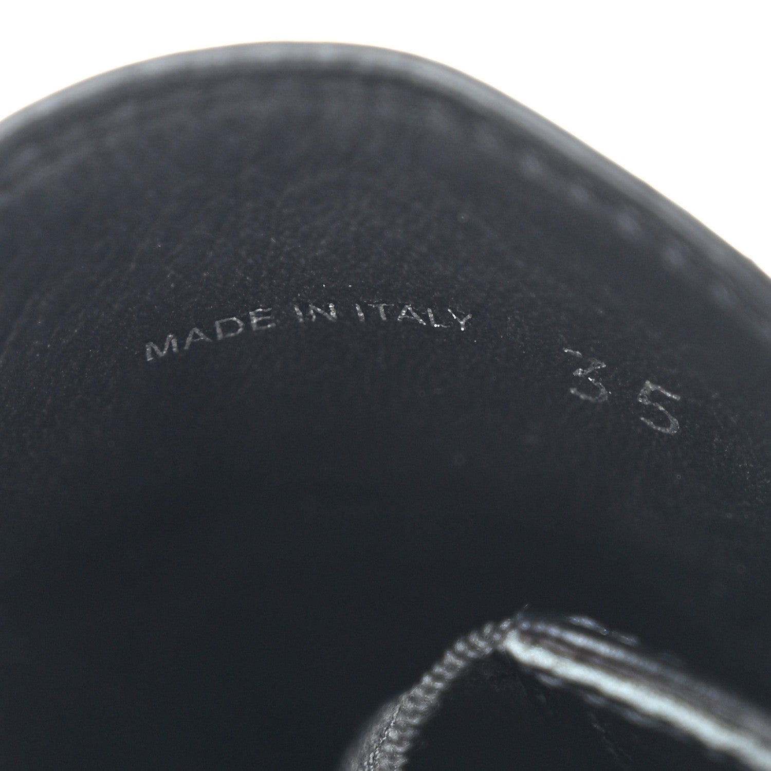Prada Spazzolato Metal Triangle Logo 50mm Loafers 35 Black 8 of 13