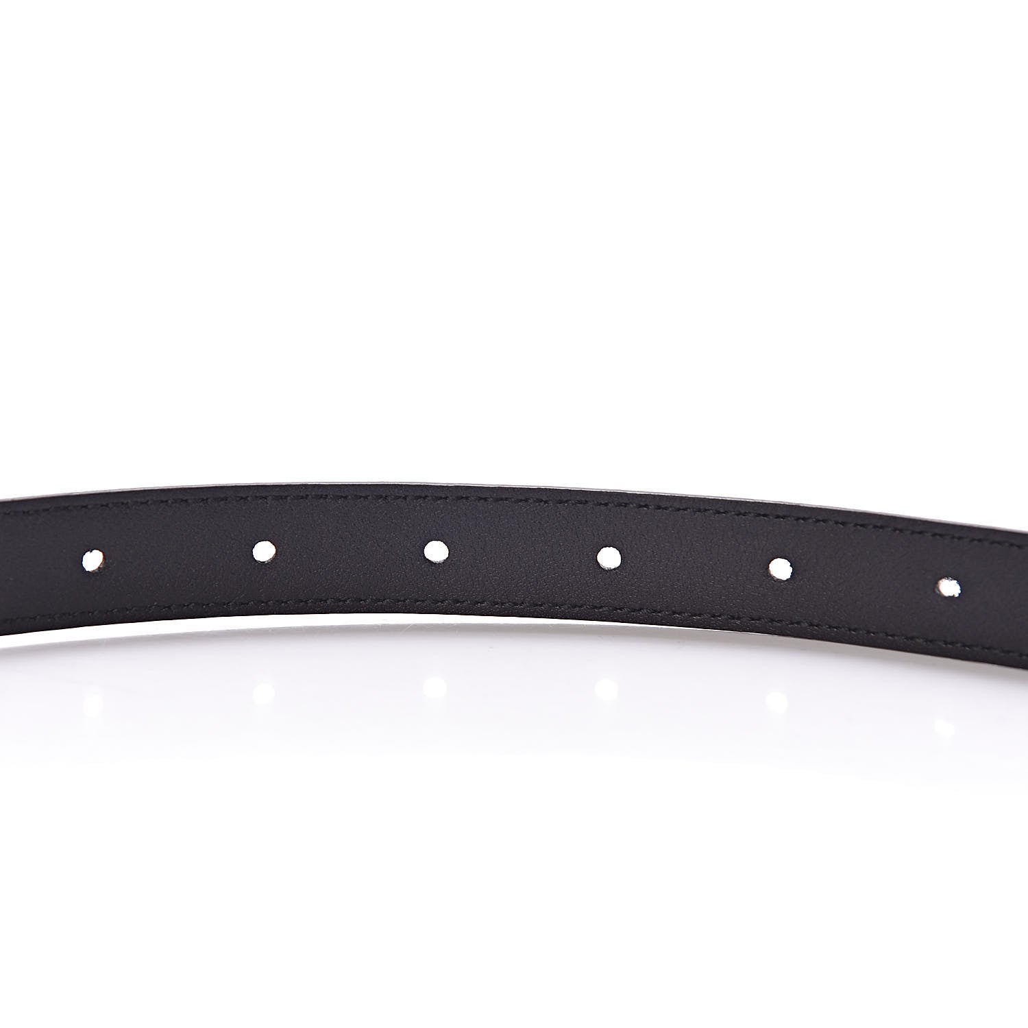 Gucci Calfskin Double G 20mm Belt 80 32 Black 5 of 6