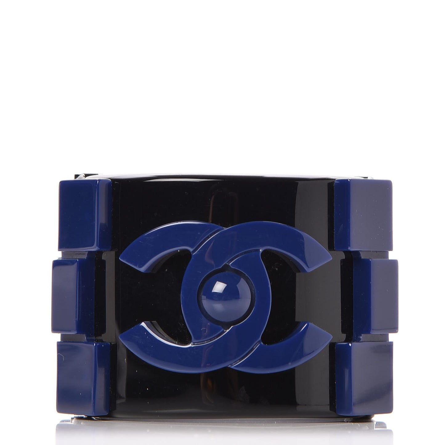 Plexiglass Lego Boy Cuff Black Blue