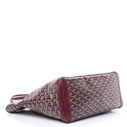 Goyard Goyardine Artois MM Burgundy 3 of 13