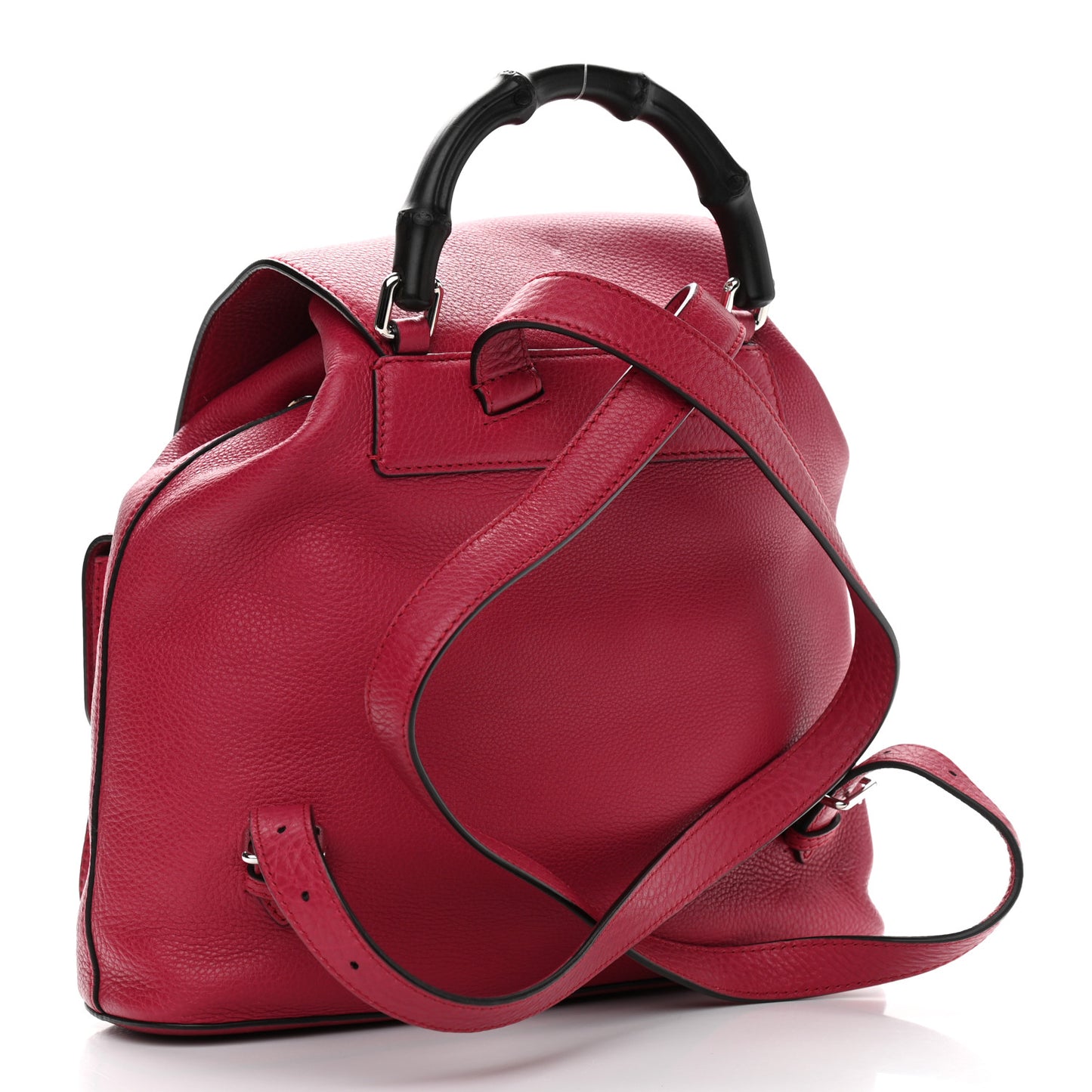 Cellarius Calfskin Medium Bamboo Backpack Petunia