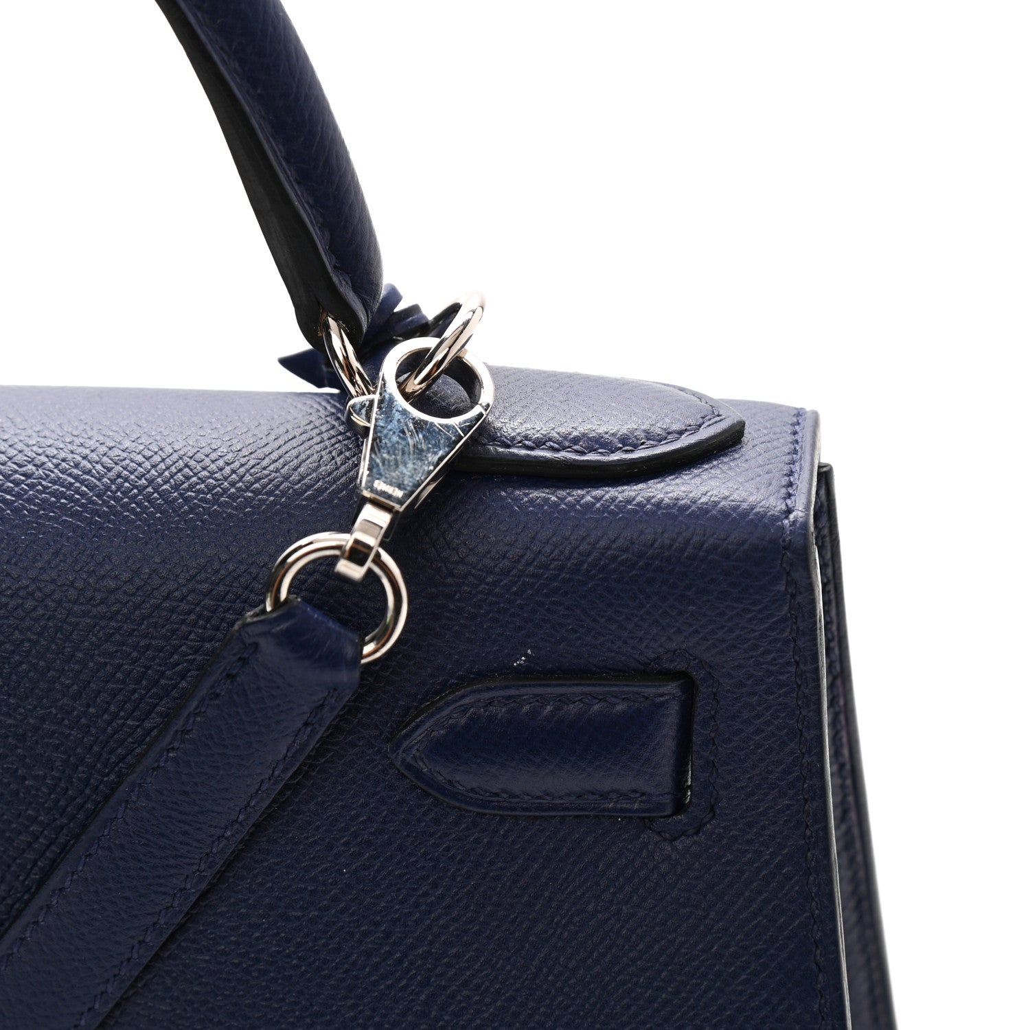 Hermes Epsom Kelly Sellier 28 Bleu Saphir 15 of 15