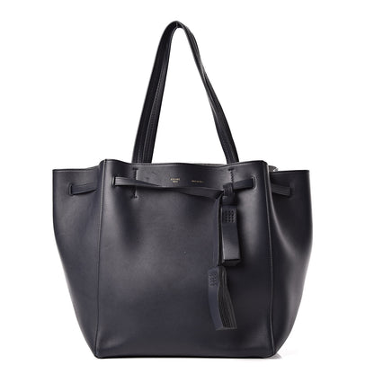 Celine Smooth Calfskin Small Tassel Cabas Phantom Navy Blue 1 of 17