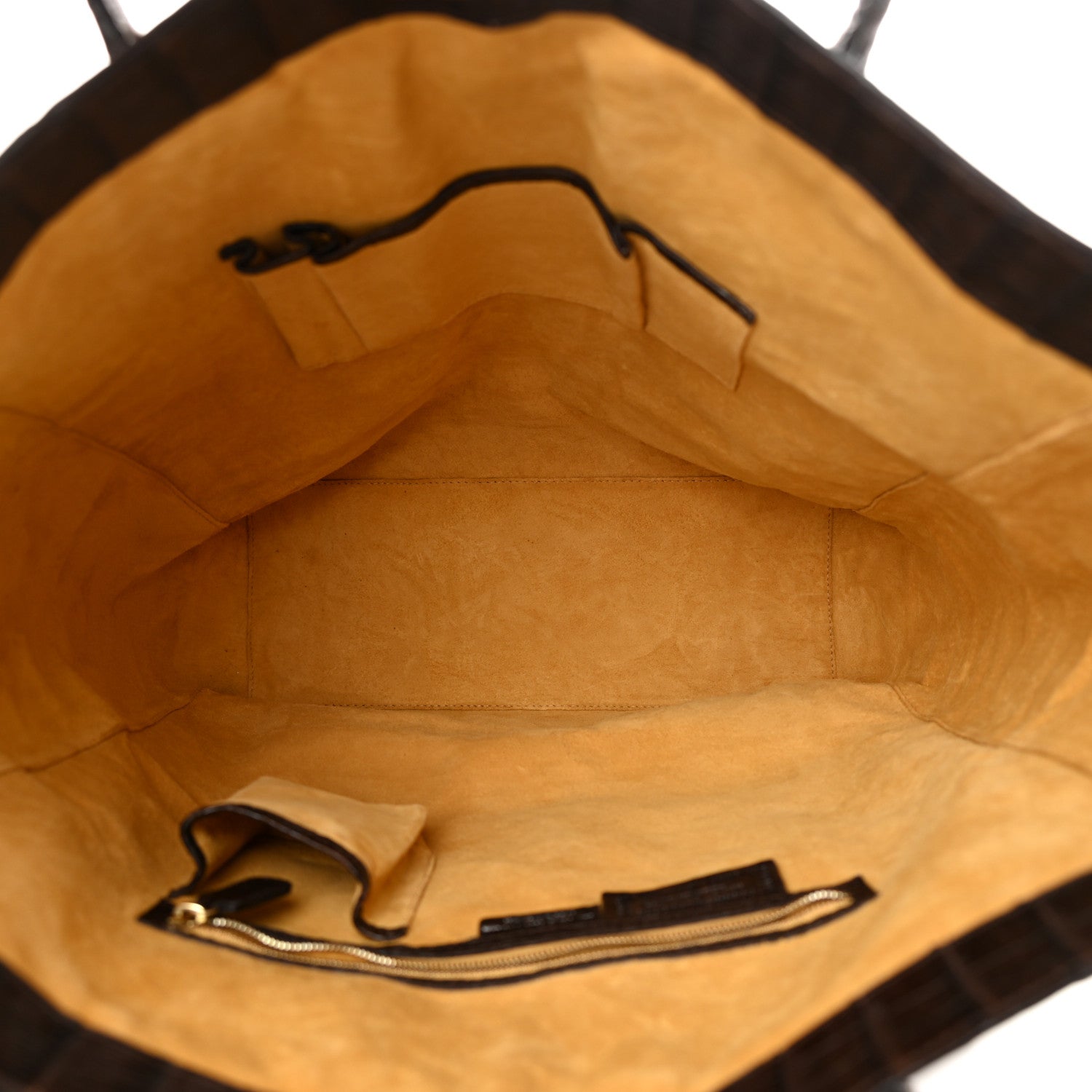 Nancy Gonzalez Crocodile Tote Brown 5 of 15