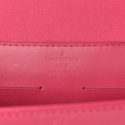 Louis Vuitton Vernis Ana Clutch Rose Indien 7 of 11