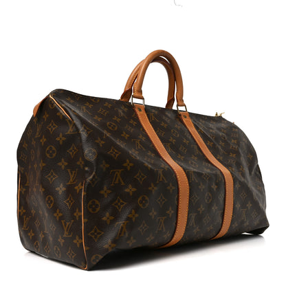 Louis Vuitton Monogram Keepall 50 2 of 9