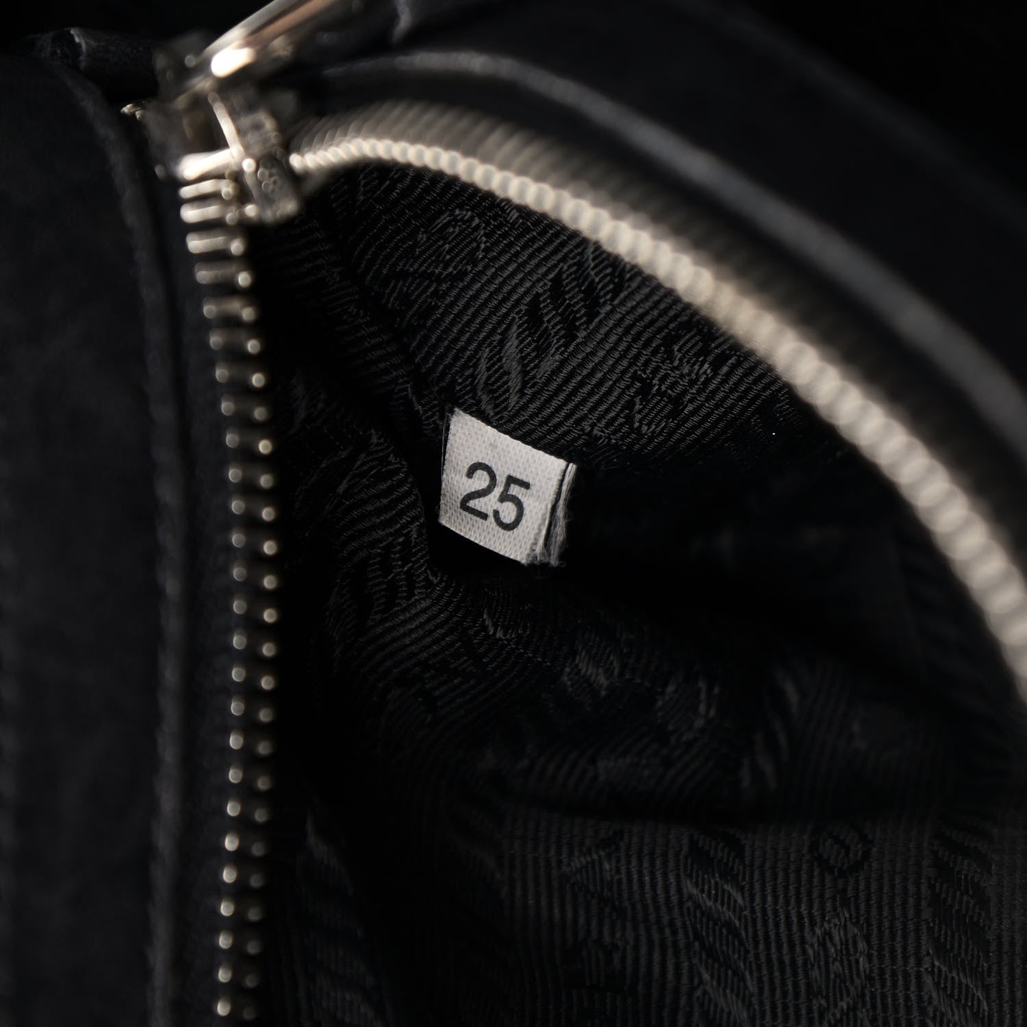 Prada Nylon Calfskin Buckle Shoulder Bag Black 6 of 16