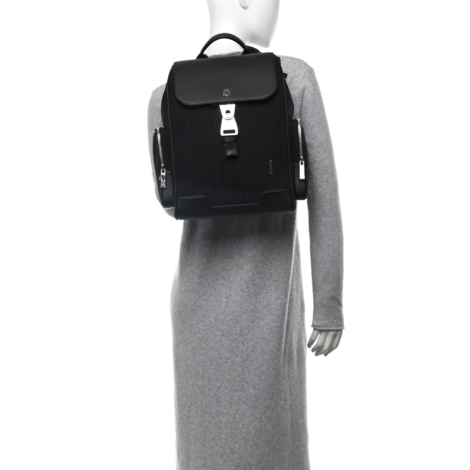 Rimowa Canvas Calfskin Never Still Small Backpack Black 2 of 9