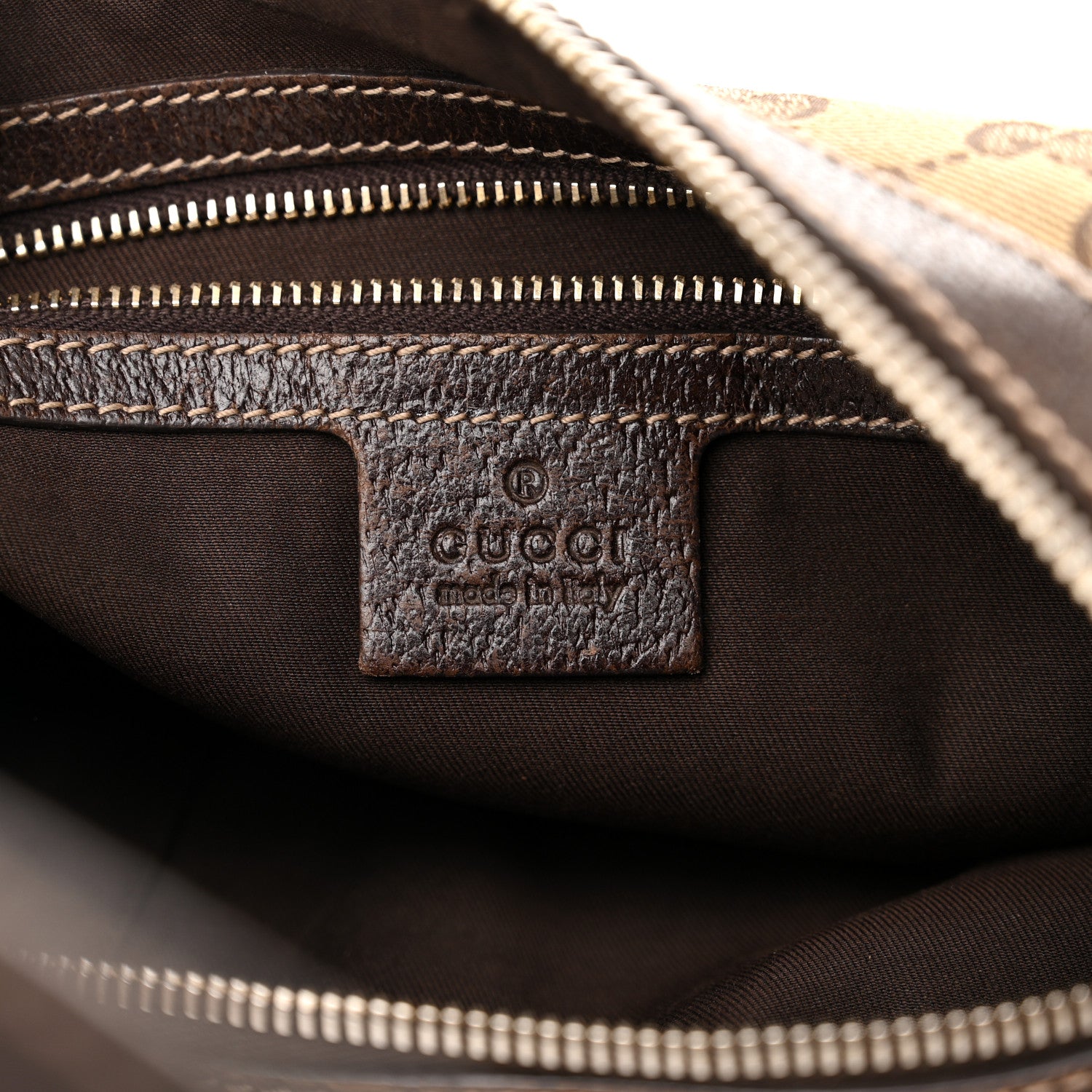 Gucci GG Monogram Medium Charmy Hobo Dark Brown 6 of 21