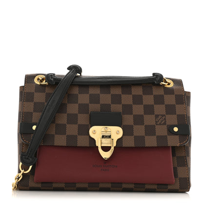 Louis Vuitton Damier Ebene Vavin PM Bordeaux 1 of 12