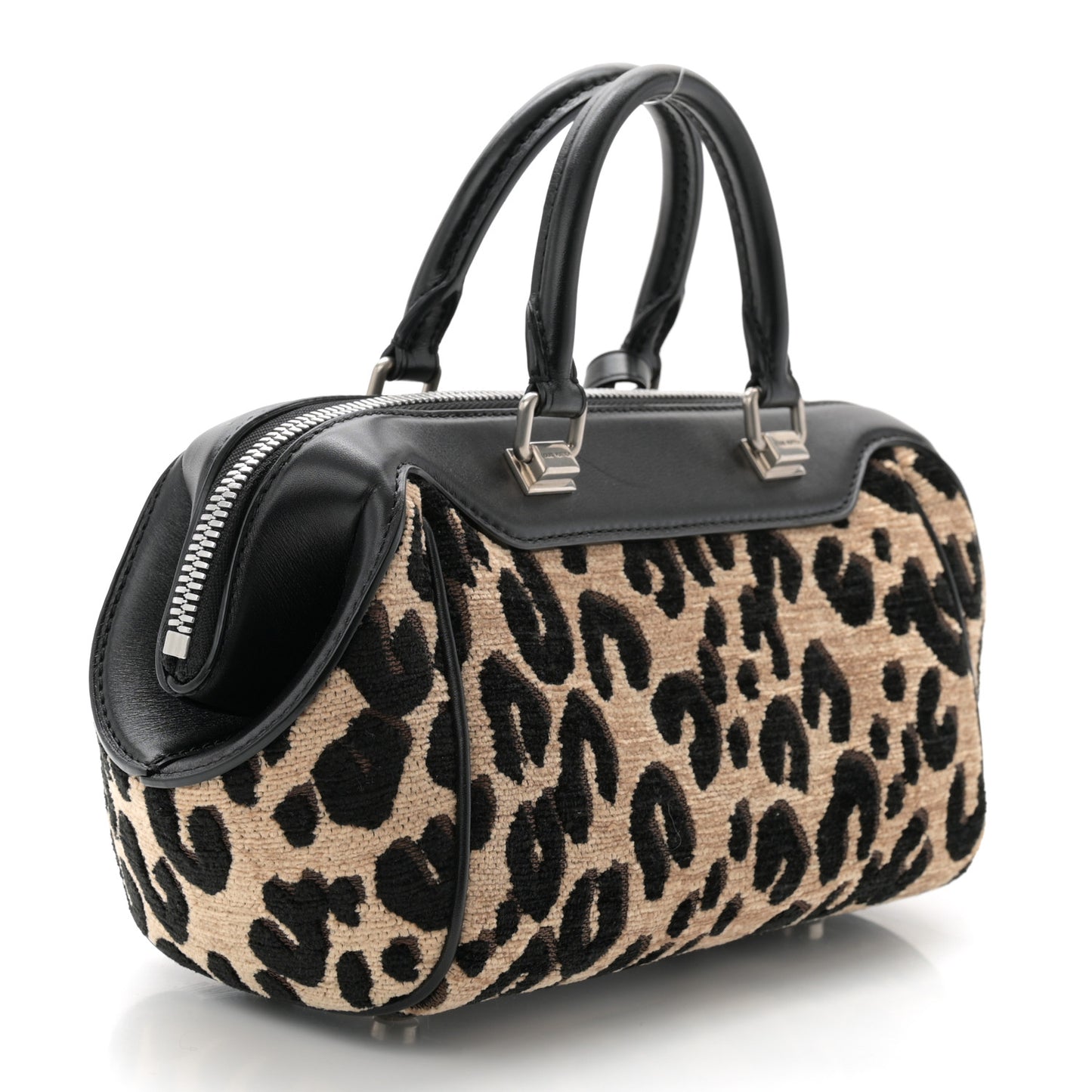 Jacquard Velvet Leopard Print Stephen Sprouse Baby Bag