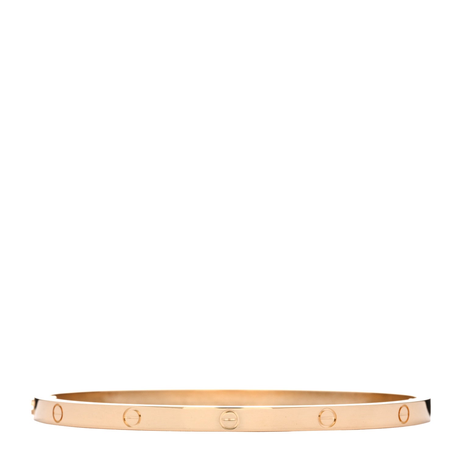 Cartier 18K Yellow Gold Small LOVE Bracelet 17 2 of 5