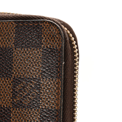 Louis Vuitton Damier Ebene Zippy Organizer Wallet 13 of 14