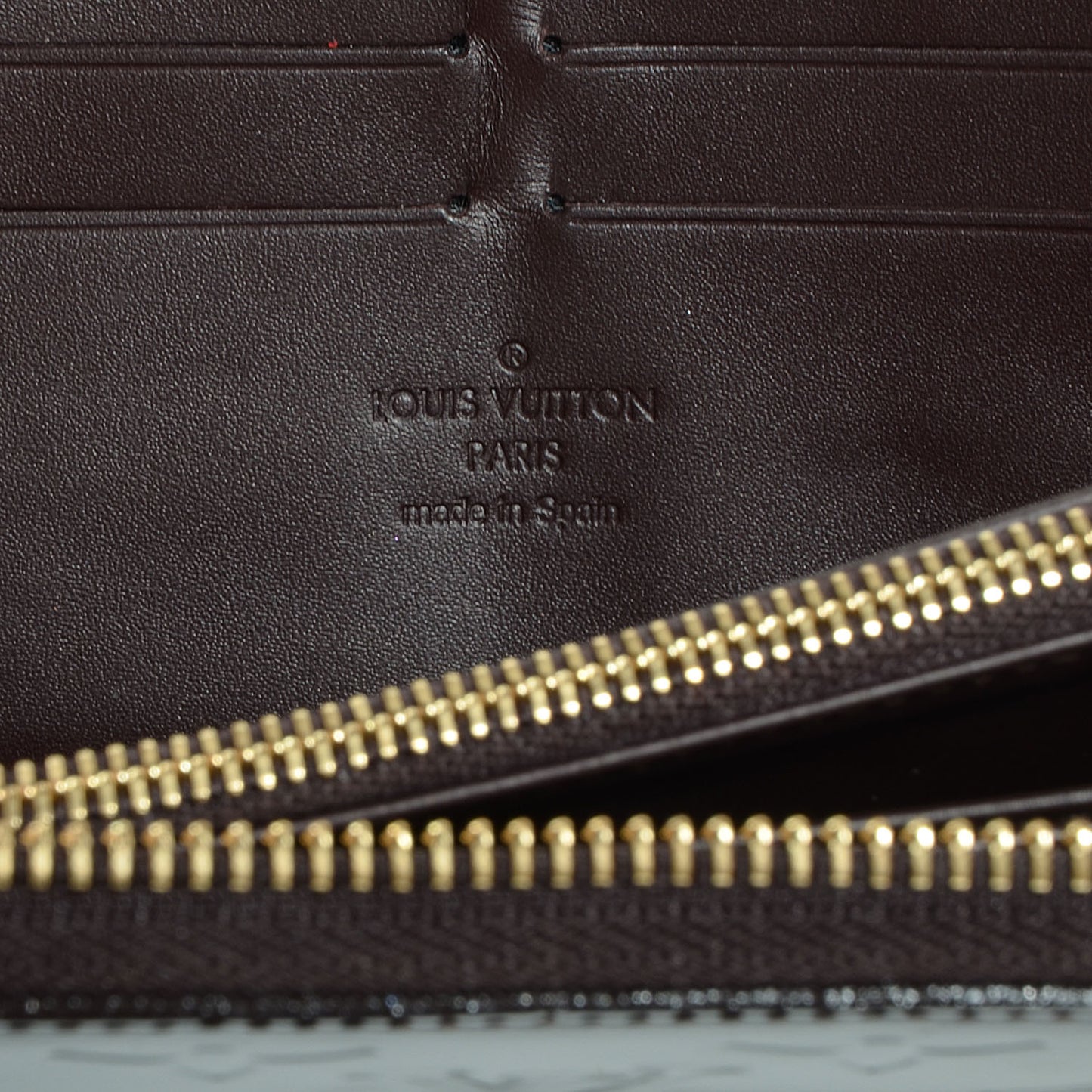 Vernis Zippy Wallet Amarante