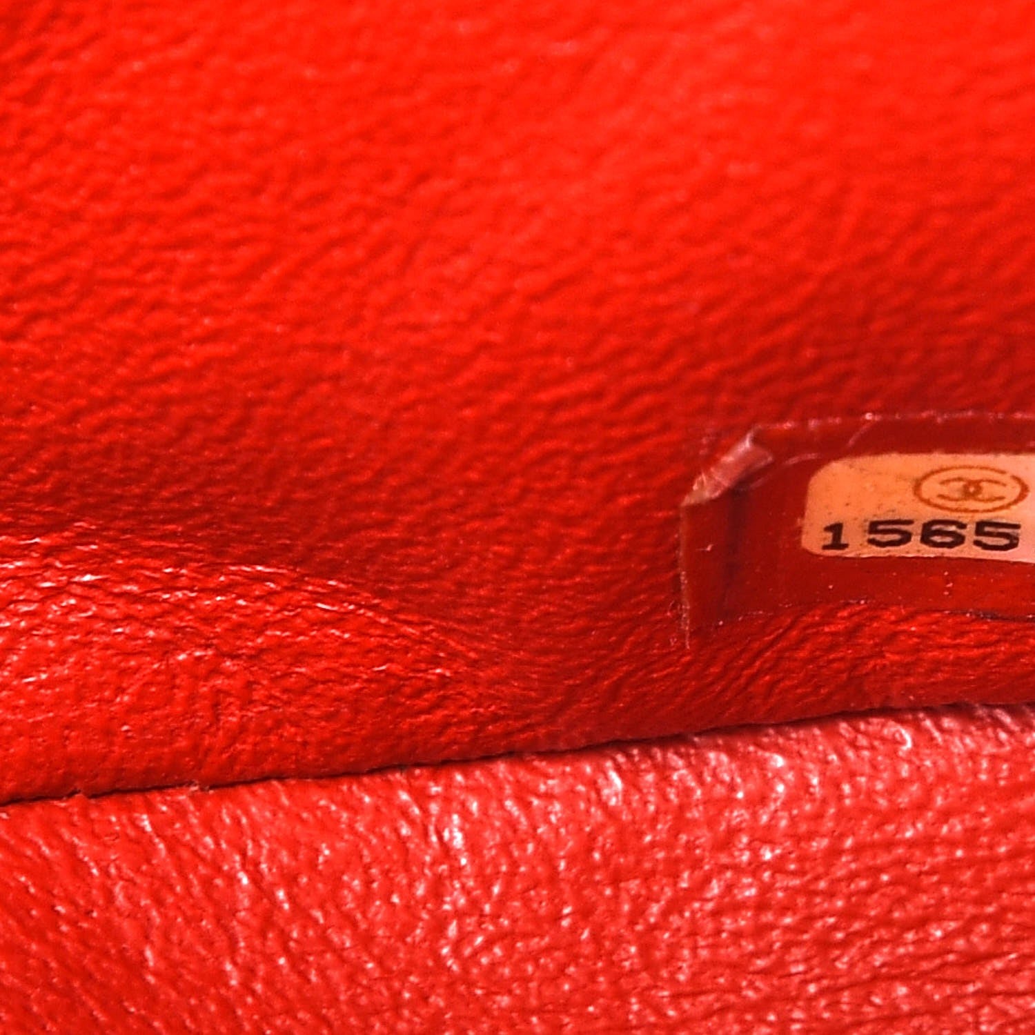 Chanel Lambskin Quilted Jumbo Double Flap Red 7 of 10