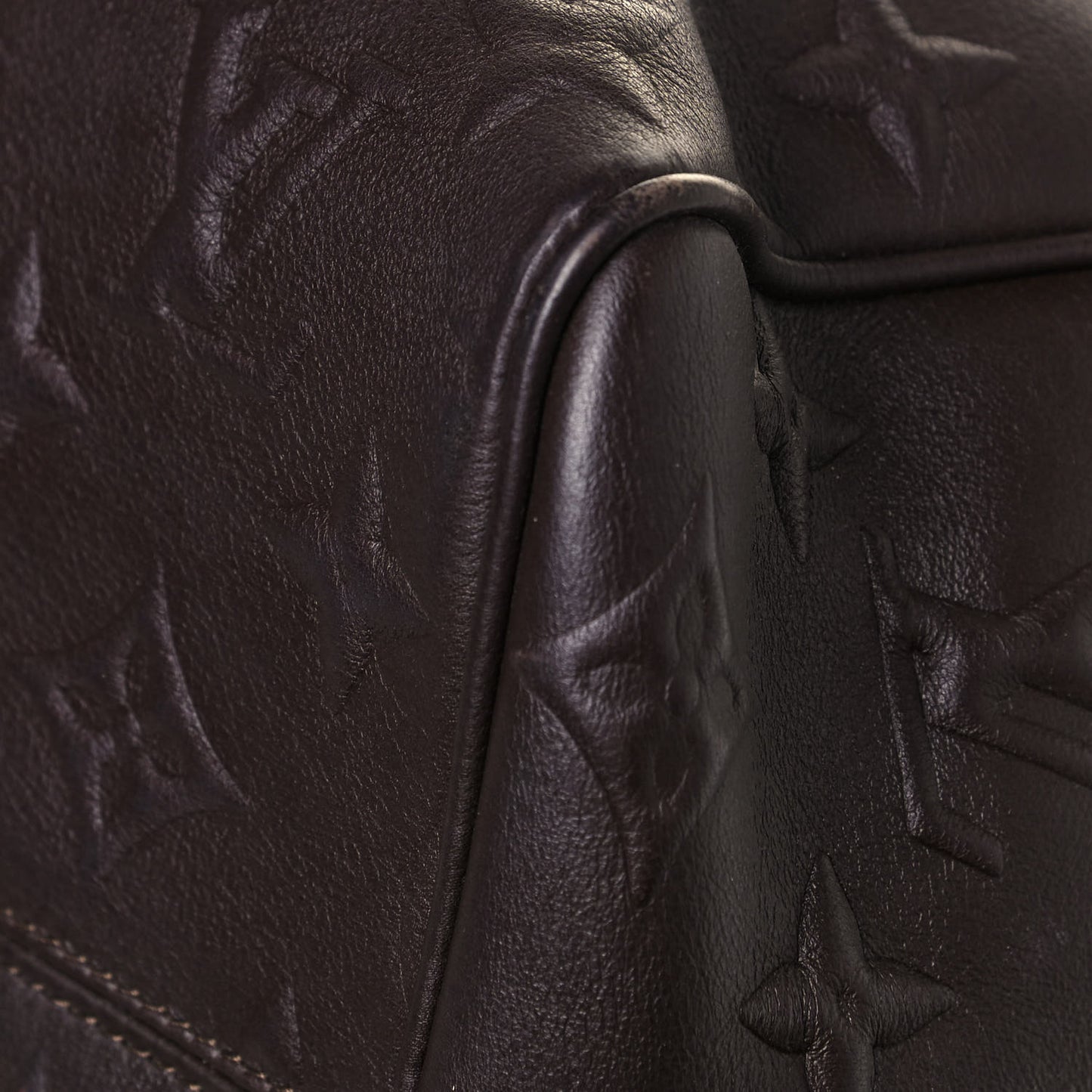 X EDUN Monogram Revelation Keepall 45 Bandouliere Brown