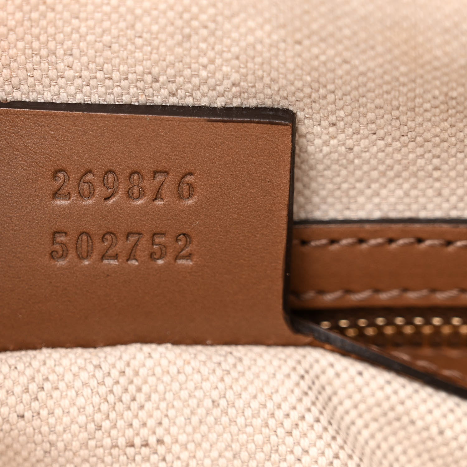 Gucci Monogram Vintage Web Small Boston Maple Brown 7 of 11
