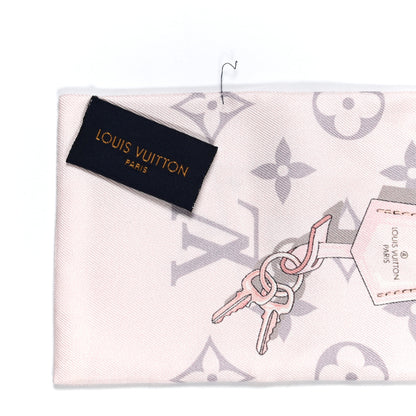 Louis Vuitton Silk Monogram Confidential Bandeau Light Pink 3 of 3