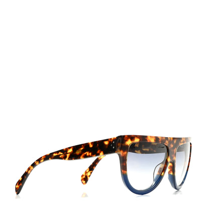 Celine Shadow Sunglasses CL 41026/S Havana Blue 5 of 11
