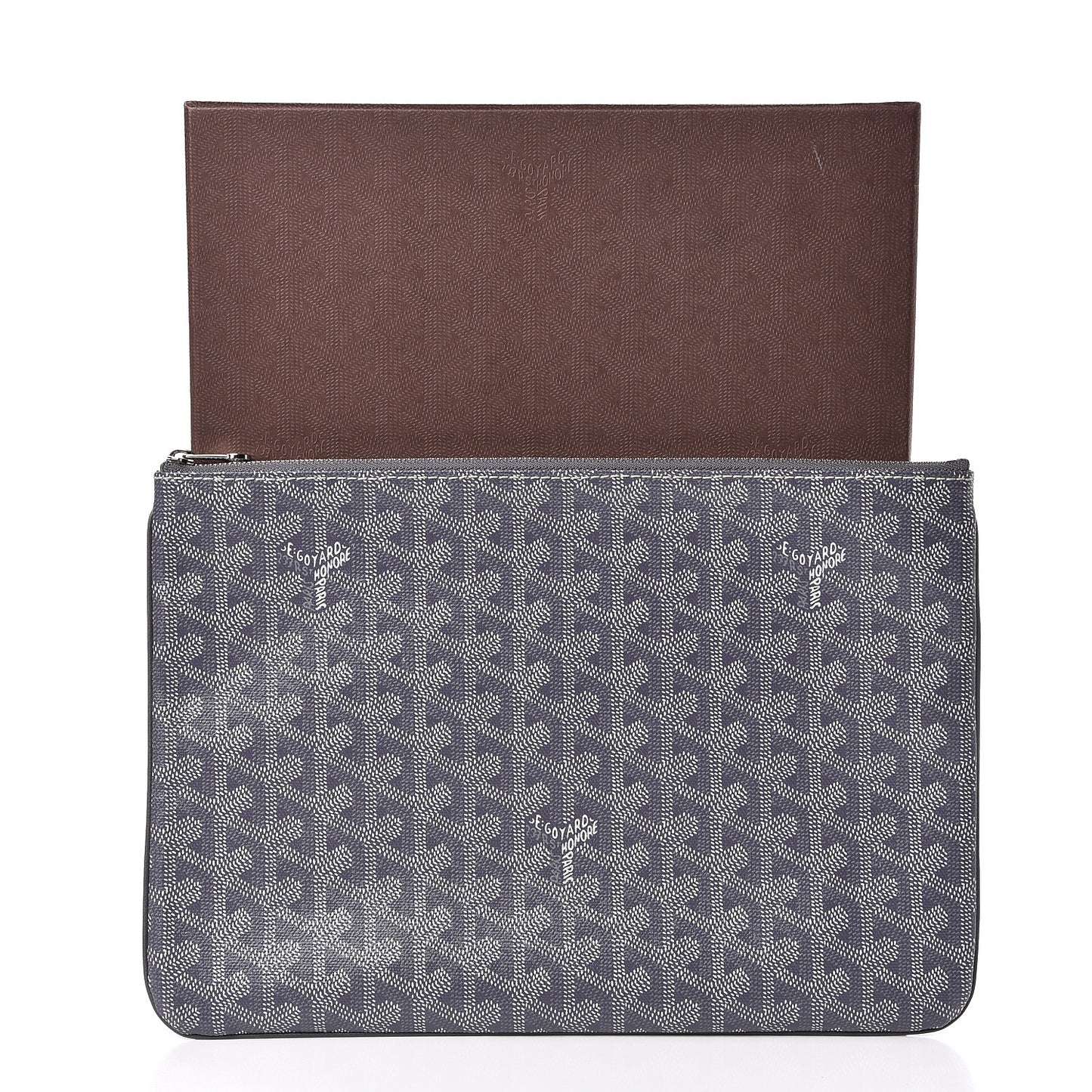 Goyardine Senat Pochette MM Grey