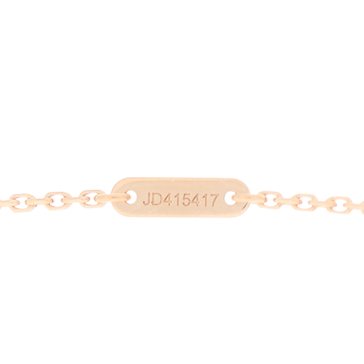 18K Rose Gold Sweet Alhambra Pendant Necklace