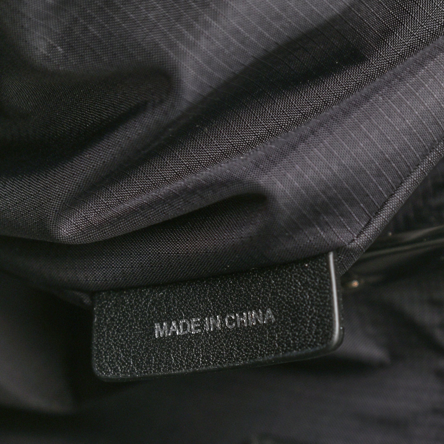 Econyl Logo Quilted Kids Backpack Black