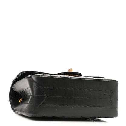 Chanel Aged Calfskin Chevron Quilted 2.55 Reissue Mini Flap Black 4 of 10