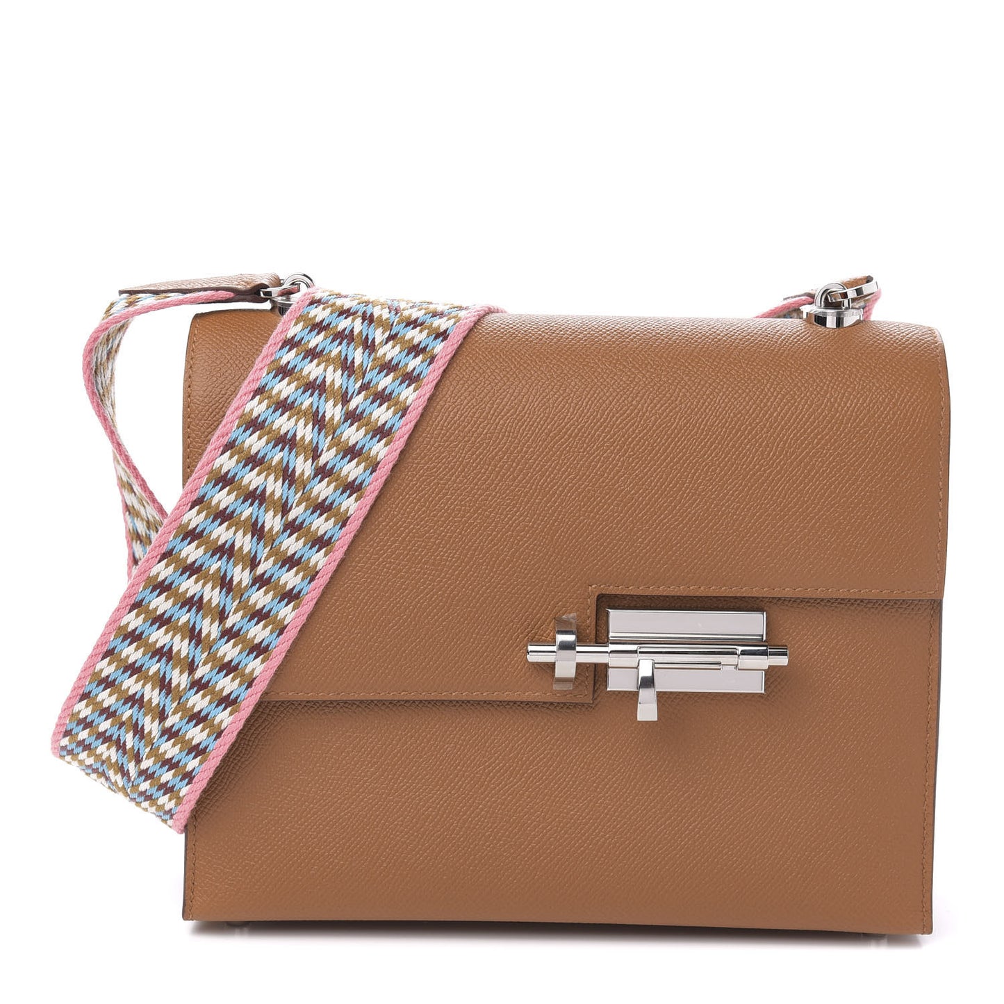 Epsom Verrou 21 Large Strap Gold