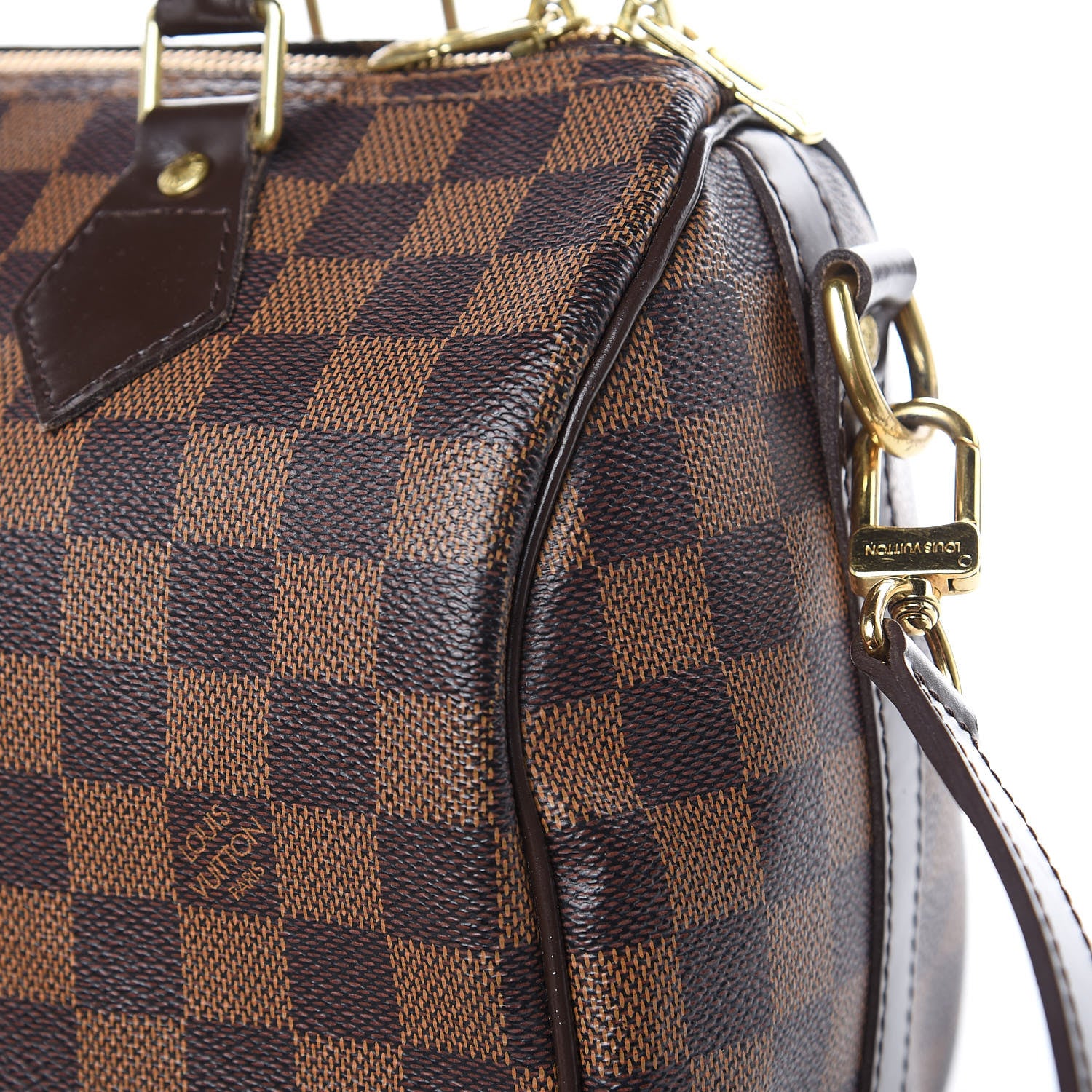 Louis Vuitton Damier Ebene Speedy Bandouliere 25 15 of 16