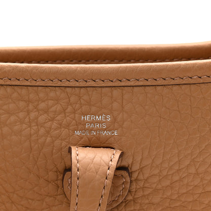 Hermes Taurillon Clemence Evelyne TPM Biscuit 11 of 21